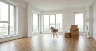 apartament renovat dupa curatenie tehnica — spatiu curat si pregatit pentru mutare
