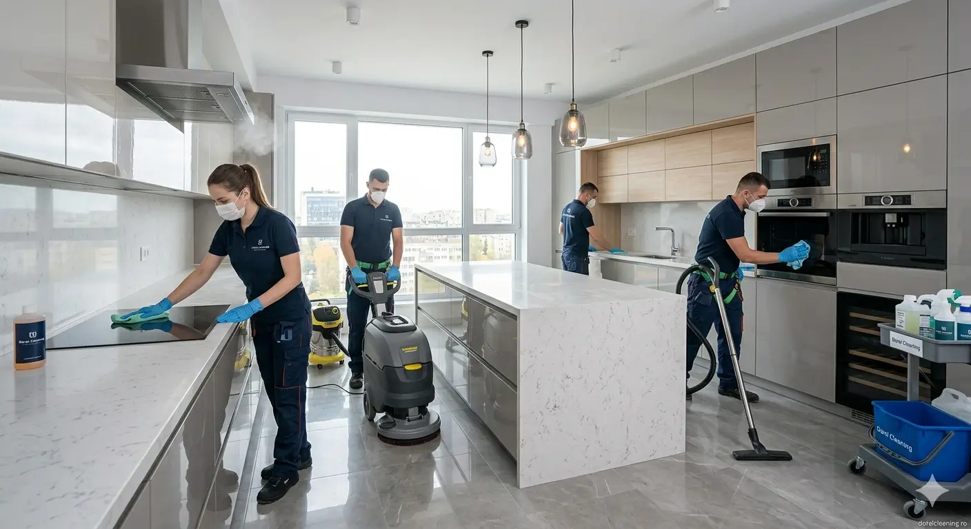 Cum facem curatenie in bucatarie — Doral Cleaning